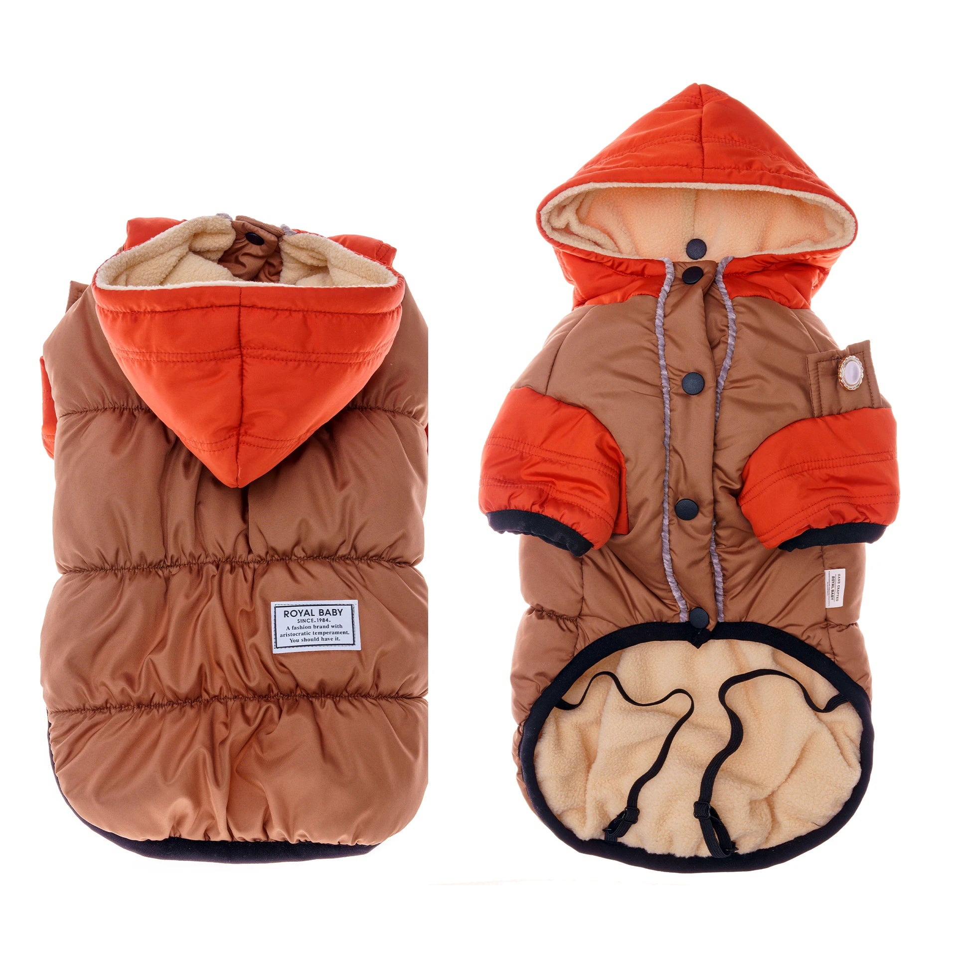 Arctic Hooded Dog Coat