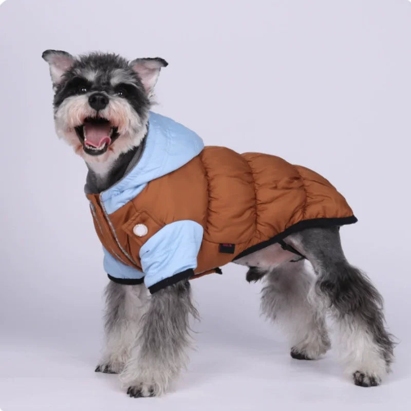 Arctic Hooded Dog Coat