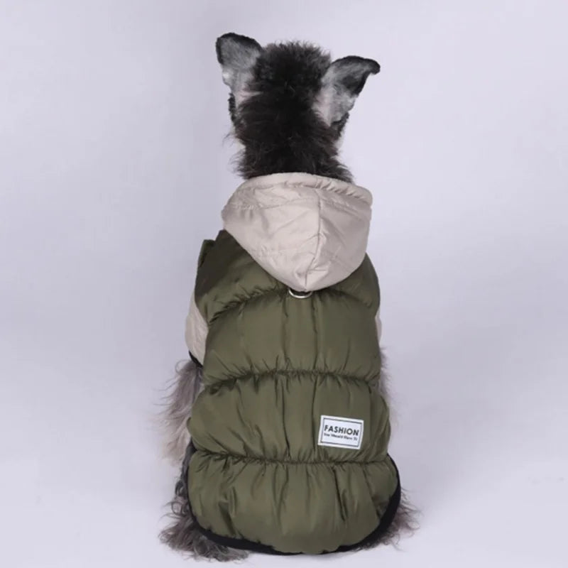 Arctic Hooded Dog Coat
