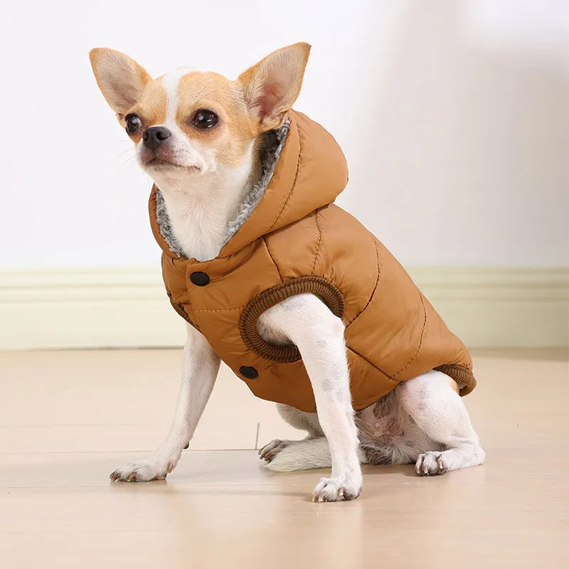 Polar Fleece Dog Hoodie