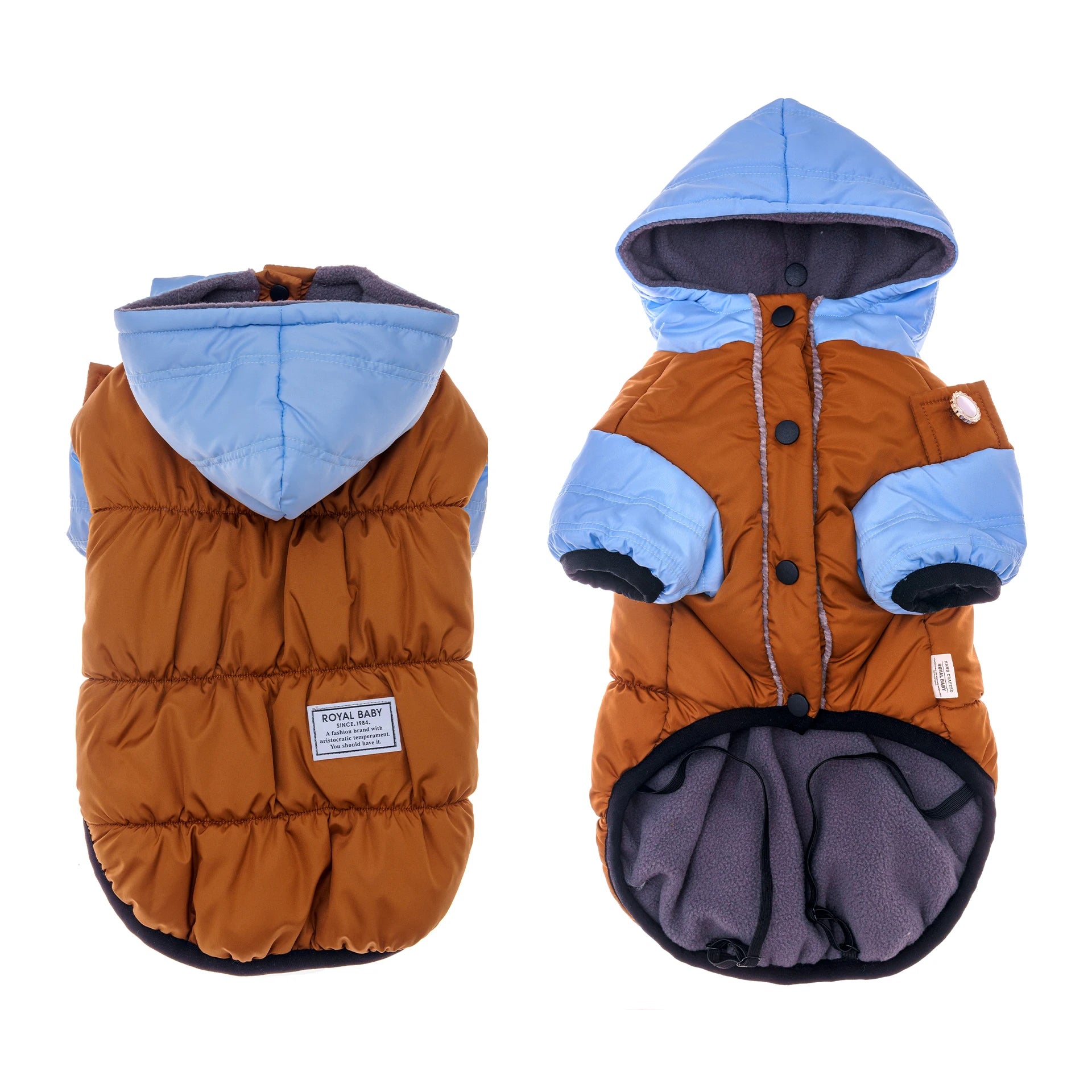 Arctic Hooded Dog Coat