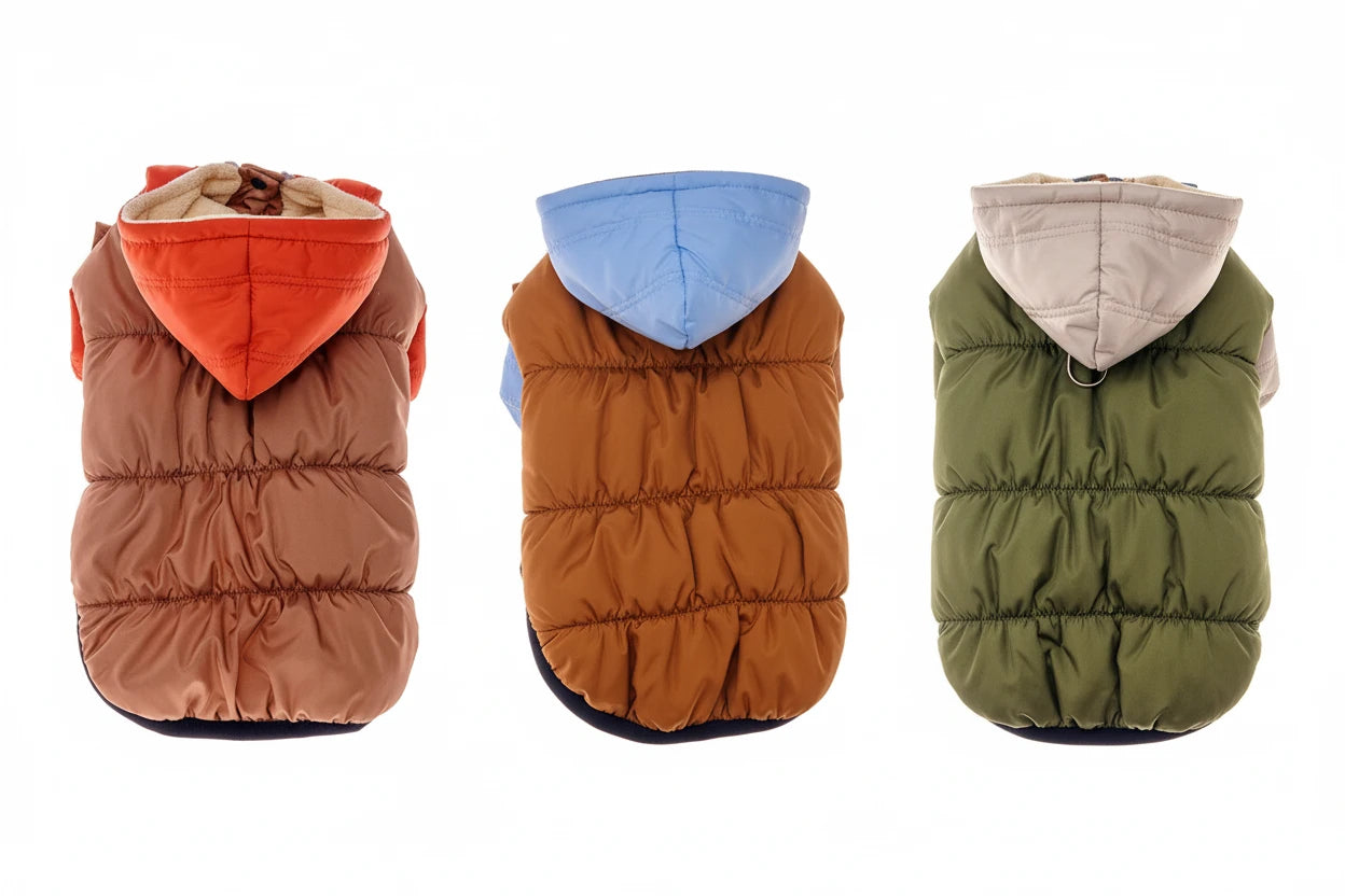 Arctic Hooded Dog Coat