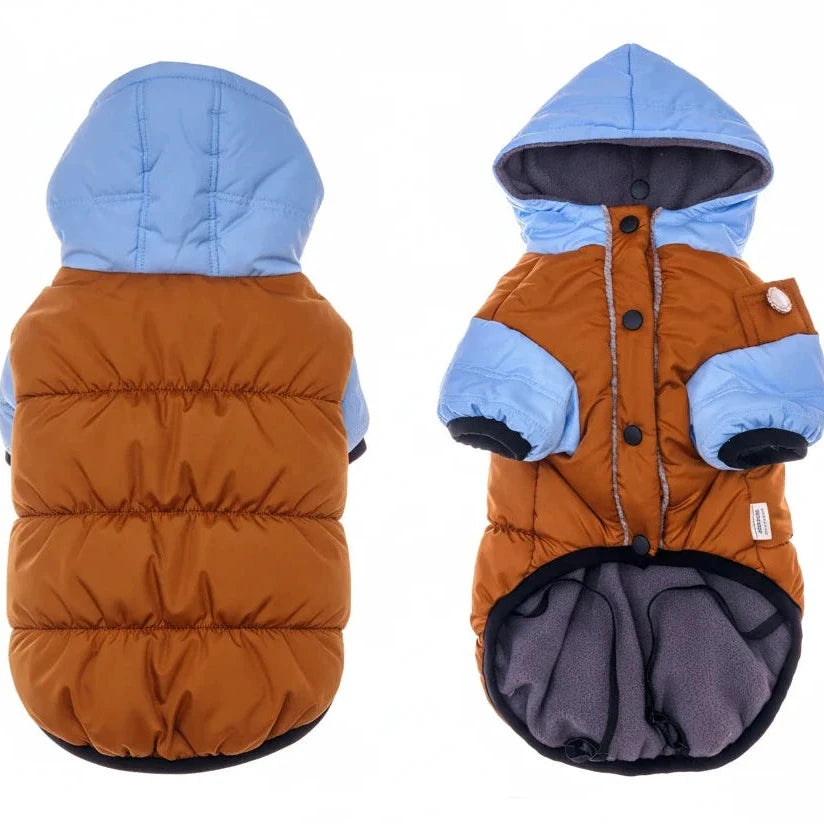 Arctic Hooded Dog Coat